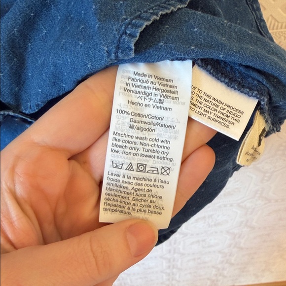 Madewell Denim Chronicle Shirt Size M - Picture 4 of 8